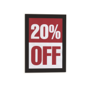 Samolepiaci DURAFRAME A5 čierny