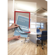 Samolepiaci DURAFRAME A4 červený