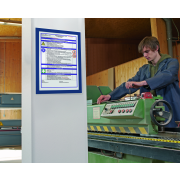 Samolepiaci DURAFRAME A4 modrý