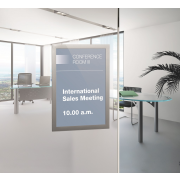 Samolepiaci DURAFRAME A4 strieborný