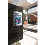 Samolepiaci DURAFRAME A4 strieborný