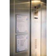 Samolepiaci DURAFRAME A4 strieborný