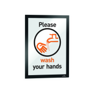 Samolepiaci DURAFRAME A4 strieborný