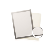 Duraframe Grip A4 strieborný