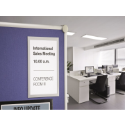 Duraframe Grip A4 strieborný