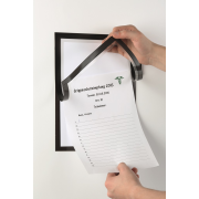 Panel DURAFRAME NOTE A4 čierny