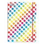 Zošit Herlitz my.book Flex Smiley World Rainbow A5 40listov štvorčekový PP