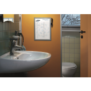 Panel DURAFRAME NOTE A4 strieborný