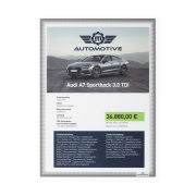 Statické vrecko Info Pocket Durable A4 5 ks