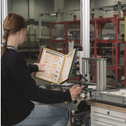 Stojan na stôl VARIO s 10 panelmi