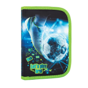 Peračník Karton PP 1 zipsový prázdny 2-klopý Futbal