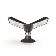 Stojan na stôl SHERPA Motion s 10 panelmi čierny