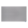 Textilná akustická napichovacia nástenka WALL-UP horizontálna 119,5x200 cm tichá sivá