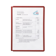 Katalógový panel SHERPA A4 červený