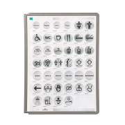 Katalógový panel SHERPA A4 grafitová