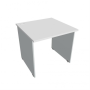 Pracovný stôl Gate, 80x75,5x80 cm, biely/sivý
