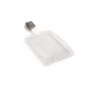 Visačka na plastovú kartu so štipcom DURABLE 85x54mm 25ks