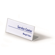 Menovka na stôl akrylová DURABLE 61x150mm