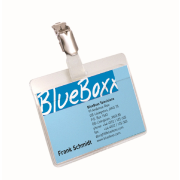 Visačka so štipcom horizontálna pootvorená DURABLE 90x60 mm 25ks