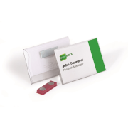 Visačka s magnetom DURABLE 54x90mm 25ks