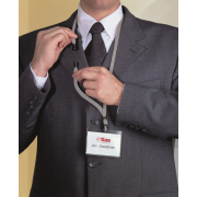 Závesný remienok DURABLE 10mm sivý 10 ks