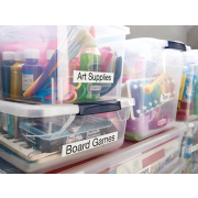 Samolepiaca páska Dymo D1 6 mm číra/čierna