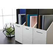 Samolepiaca páska Dymo D1 24 mm biela/čierna