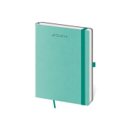 Diár Flexies týždenný B6 12x16,5cm mätová 2024
