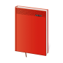 Diár Gommato denný A5 14,3x20,5 cm červený 2024