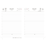 Diár Vario denný A5 14,3x20,5 cm s gumičkou Dream 2024