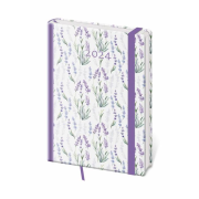 Diár Vario denný A5 14,3x20,5cm s gumičkou Levander 2024