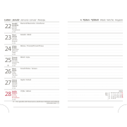 Diár Vario týždenný vreckový 9x14cm s gumičkou Abstract 2024