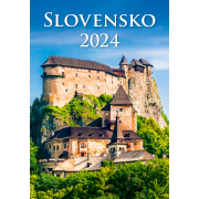 Nástenný kalendár Slovensko 2024