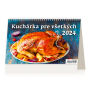 Stolový kalendár Kuchárka pre všetkých 2024
