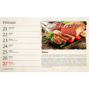 Stolový kalendár Recepty starej mamy 2024