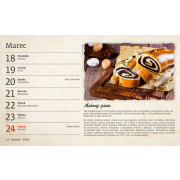 Stolový kalendár Recepty starej mamy 2024