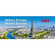 Stolový kalendár Mestá Európy 2024