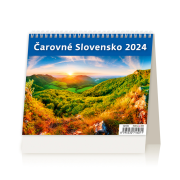 Stolový kalendár MiniMax Čarovné Slovensko 2024
