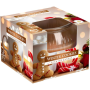 Vonná sviečka Bispol v skle Winter cookies (zimné cookies) 103 g