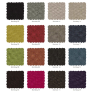 Kancelárska stolička DUCK SYN svetlo modrá (Bombay 57) + podrúčky P44