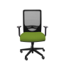 Kancelárska stolička DUCK SYN zelená (Bombay 38) + podrúčky P44