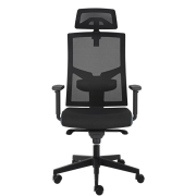 Kancelárska stolička GAME VIP SYN čierno/sivá (B8033) + PDH 3D + podrúčky P44