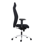 Kancelárske kreslo Lei 1824 SYN BN7 čierne + podrúčky