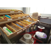 Samolepiaca páska Dymo D1 12 mm biela/čierna