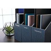 Permanentná vinylová páska Dymo D1 12 mm čierna/biela