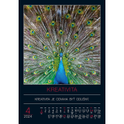 Nástenný kalendár Cesta k úspechu 2024