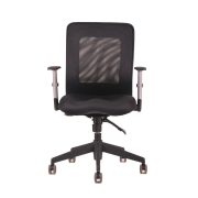 Kancelárska stolička CALYPSO/Mauritia SY čierna