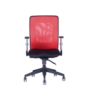 Kancelárska stolička CALYPSO XL BP červená