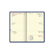 Denný diár A5 - FALCON červený 2024