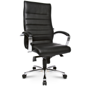 Kancelárske kreslo TD Lux 10 kožené čierne
